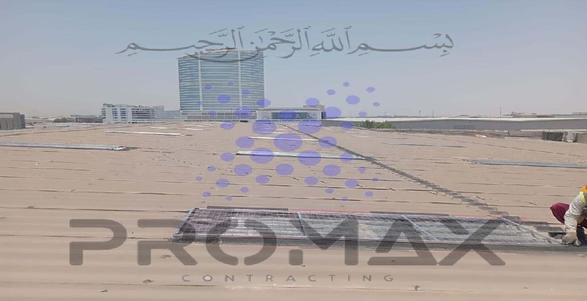 DHL Facilities - Metal Roof Waterproofing Dubai UAE